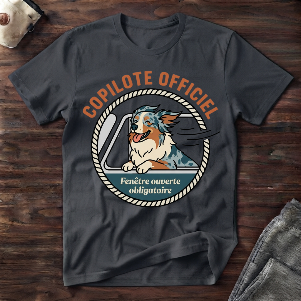 T-Shirt — Copilote Officiel