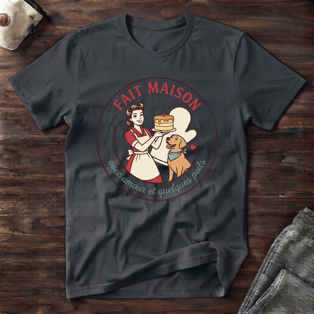 T-Shirt — Fait Maison, avec amour et quelques poils
