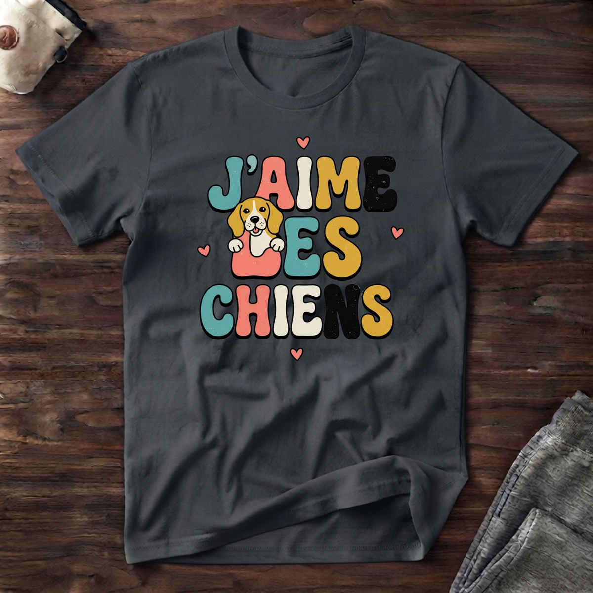T-Shirt — J'AIME LES CHIENS