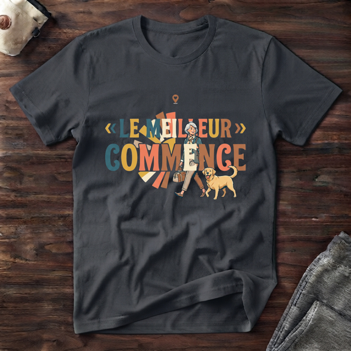 T-Shirt — Le meilleur commence