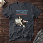 T-Shirt — Responsable télétravail...