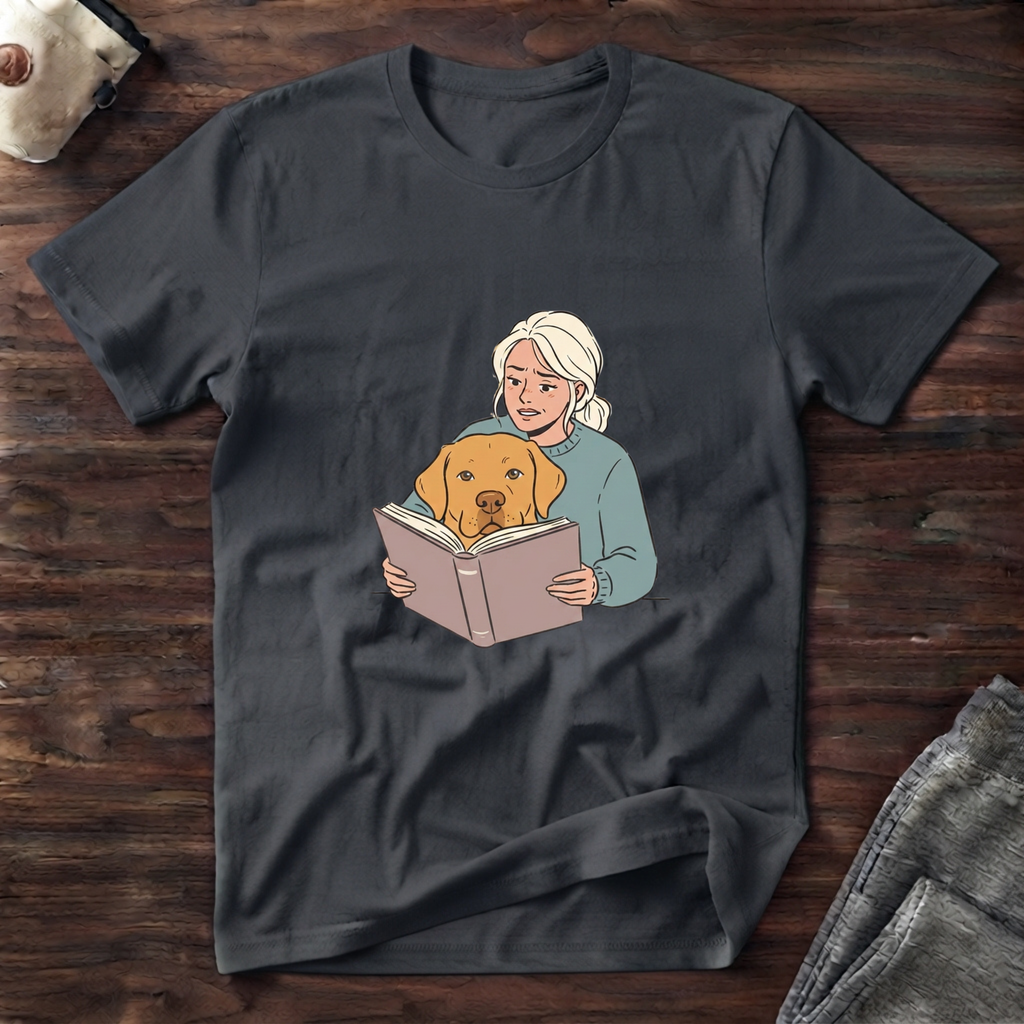 T-Shirt — Un moment de lecture...