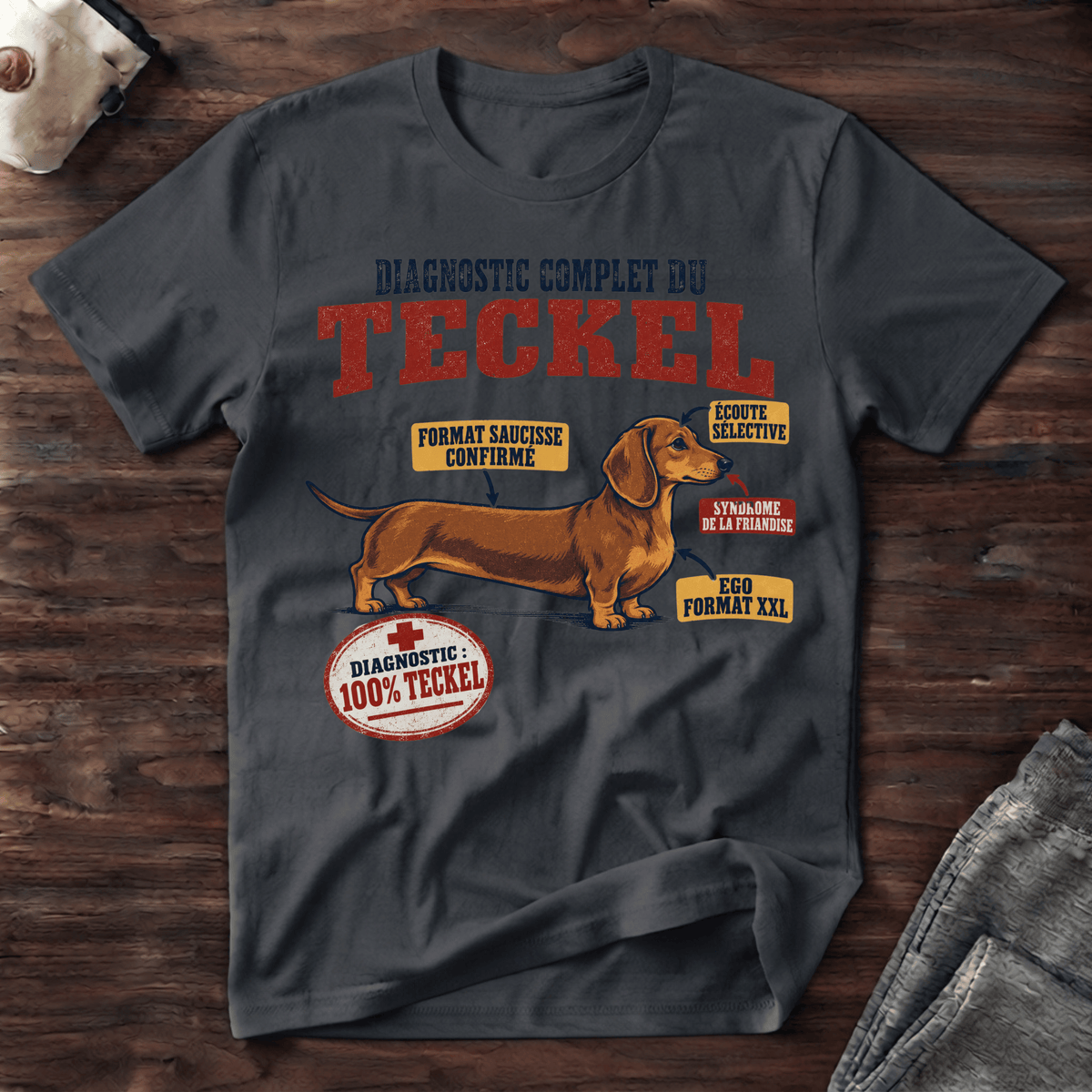 Diagnostic complet du teckel - T-Shirt