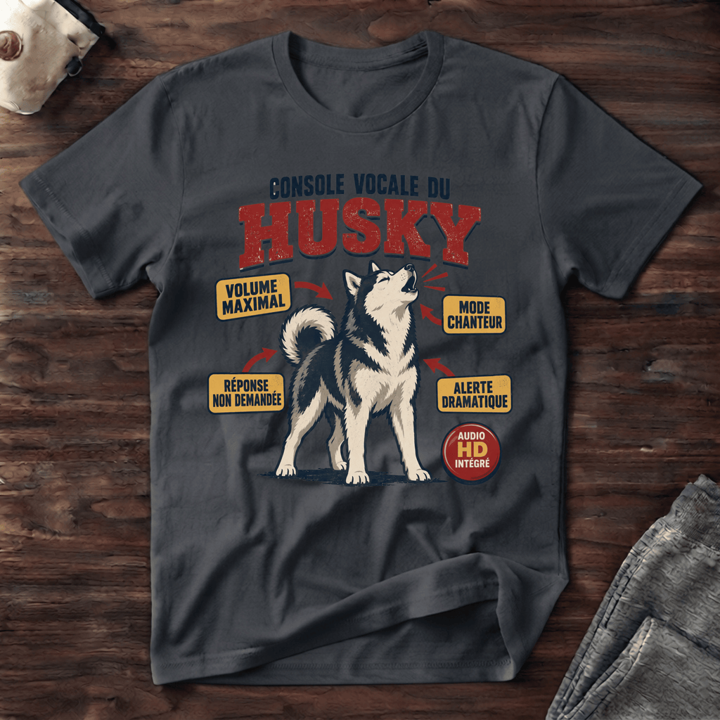 Console vocale du Husky - T-Shirt