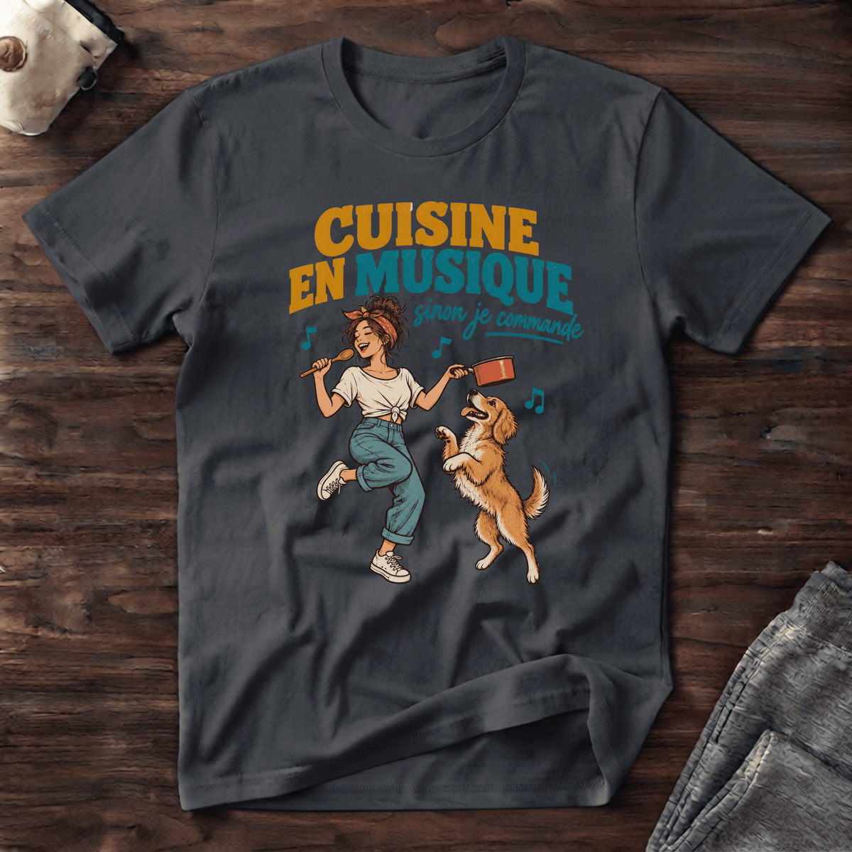 Cuisine en musique - T-Shirt