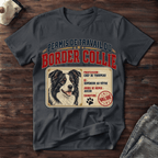 Permis de travail du Border Collie - T-Shirt