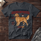 Guide de fonctionnement du Golden Retriever - T-Shirt