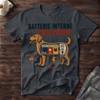 Batterie interne d'un chien - T-Shirt