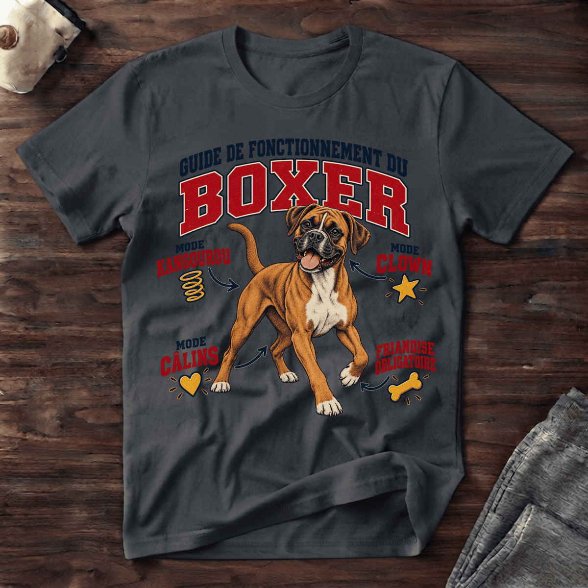 Guide de Fonctionnement du Boxer - T-Shirt
