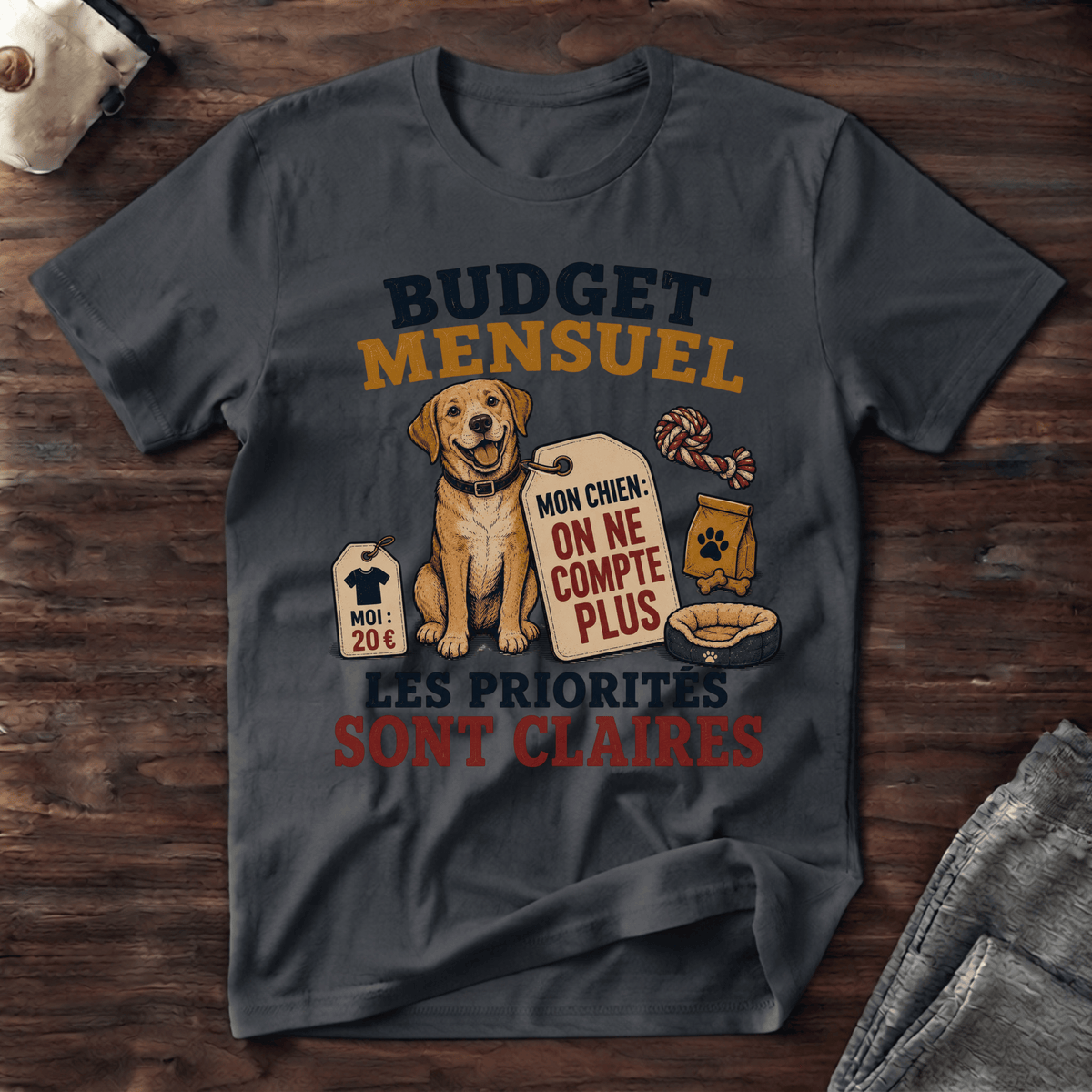Budget mensuel - T-Shirt