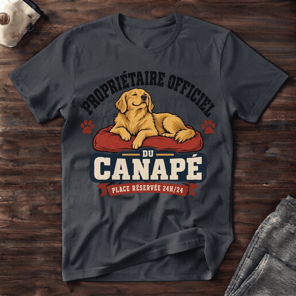 Propriétaire Officiel du canapé - T-Shirt
