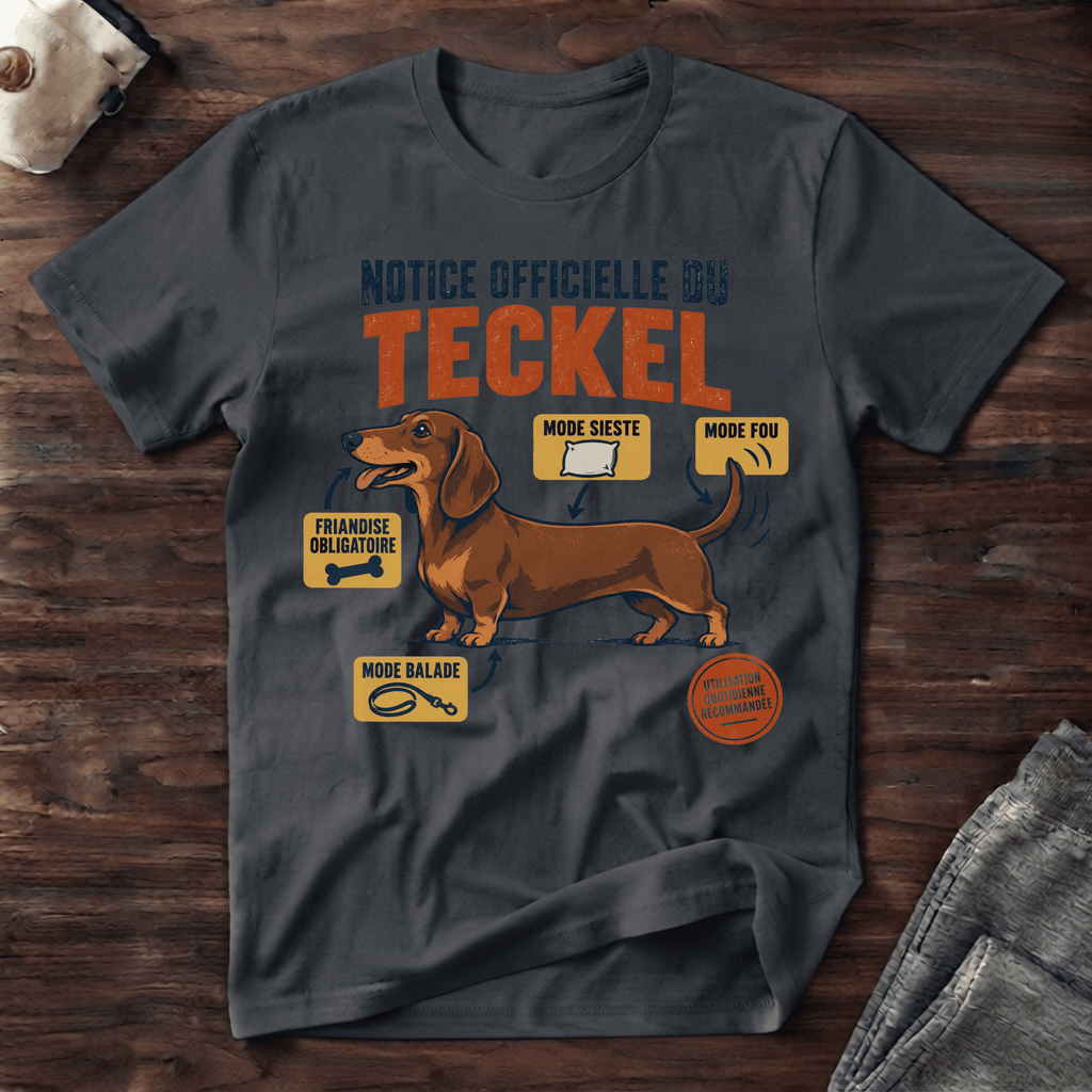 Notice officiel du Teckel - T-Shirt