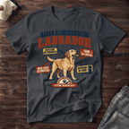 Radar alimentaire du Labrador - T-Shirt