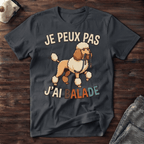 Je peux pas j'ai balade / Caniche - T-Shirt