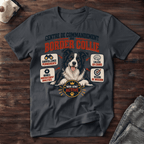 Centre de commandement du border collie - T-Shirt