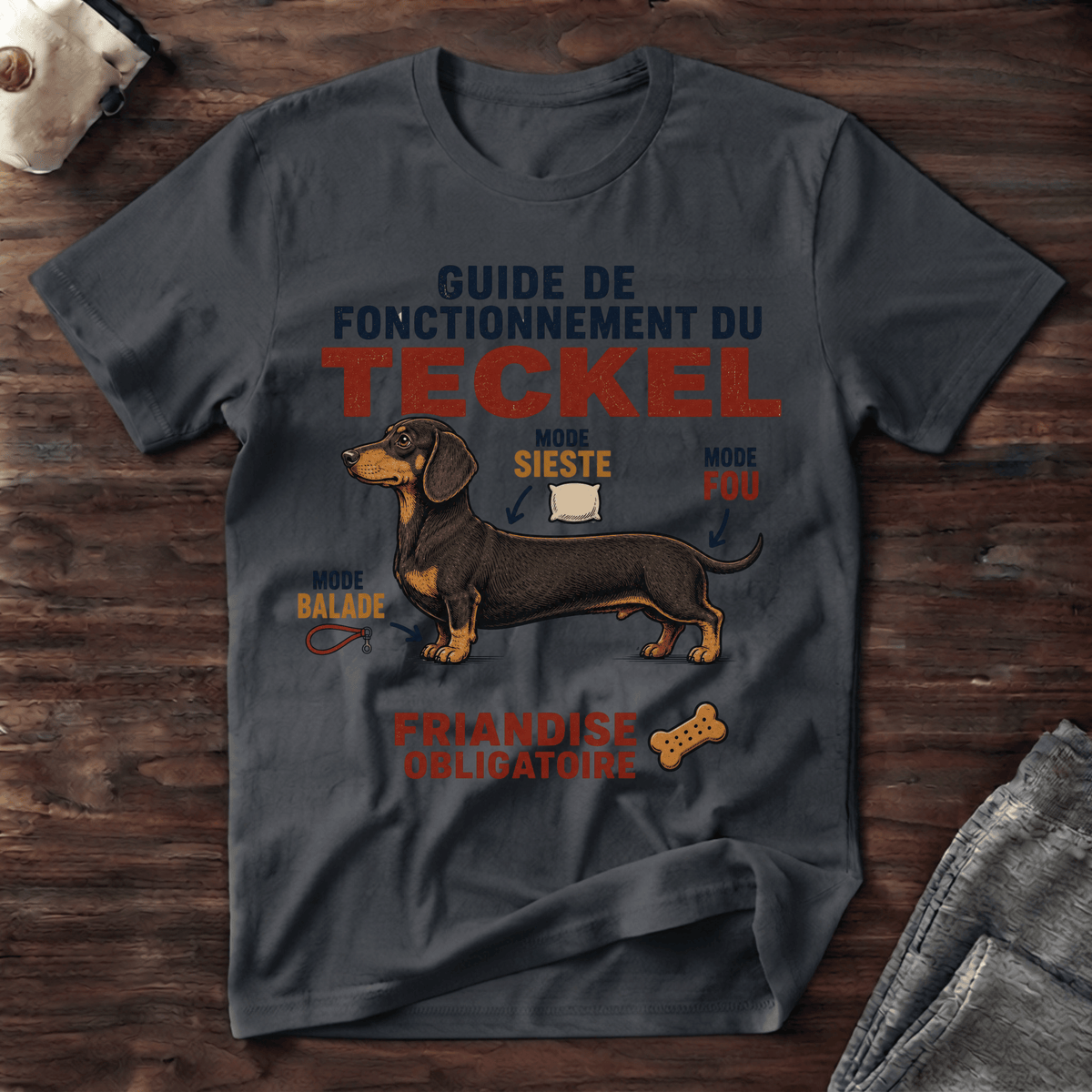 Guide de fonctionnement du TECKEL - T-Shirt