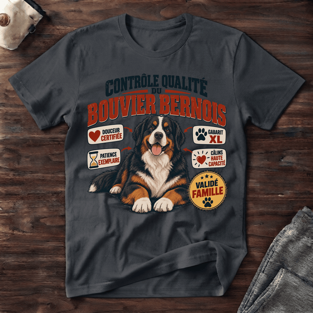 Contrôle qualité du bouvier bernois - T-Shirt