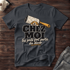 Chez moi les poils font partie du décor - T-Shirt