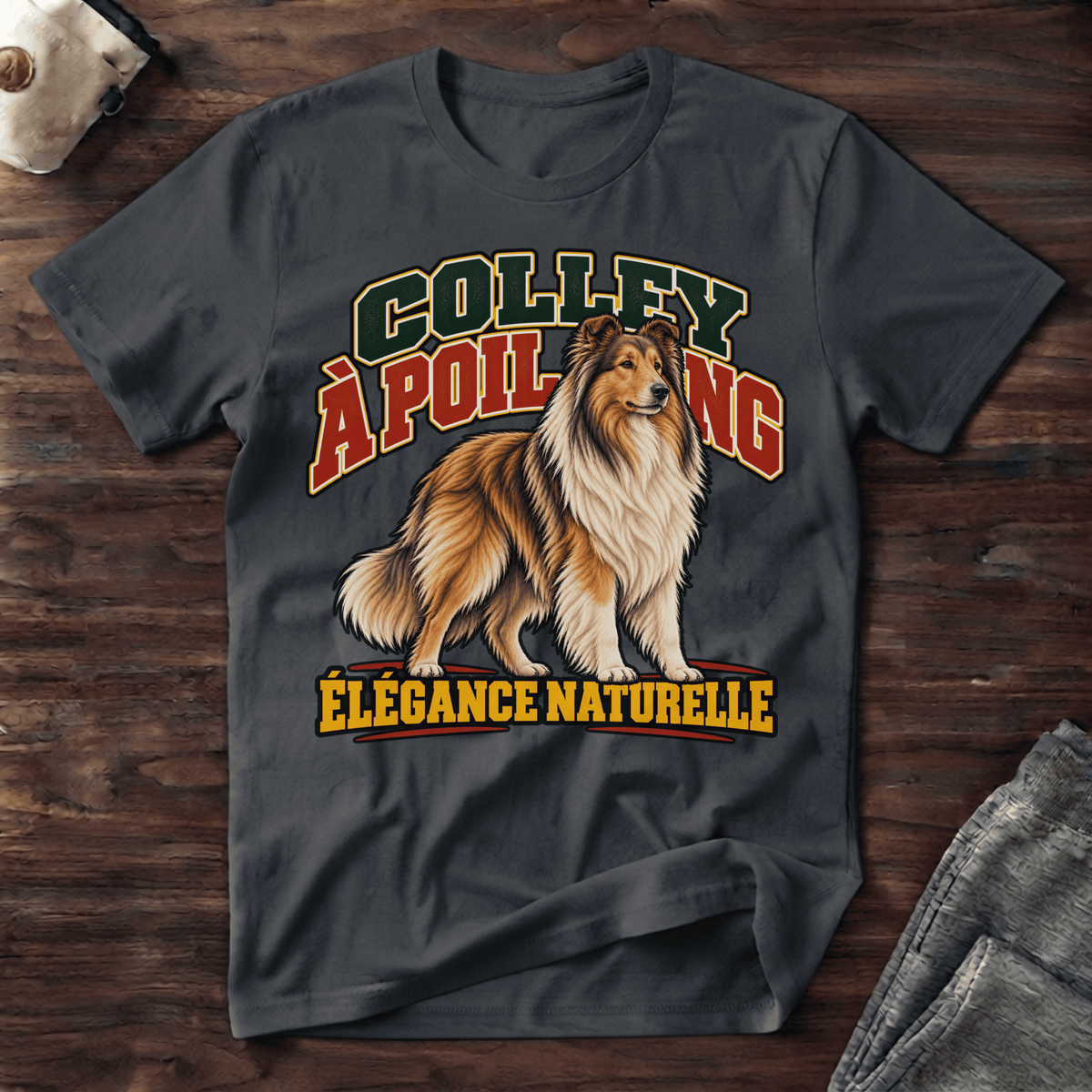 Colley à Poil Long - T-Shirt
