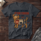 Logique interne d'un chien - T-Shirt