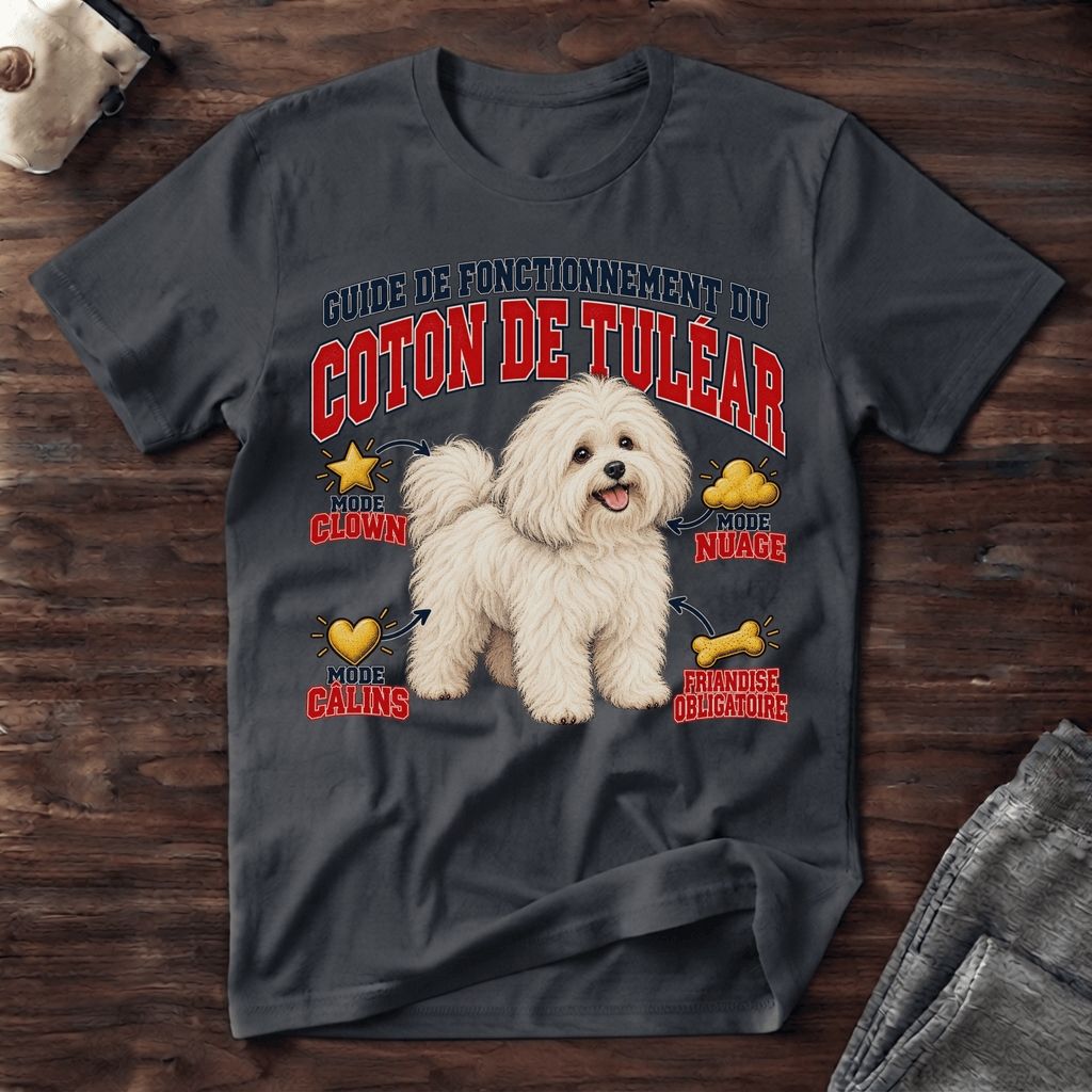Guide de Fonctionnement du Coton de Tuléar - T-Shirt