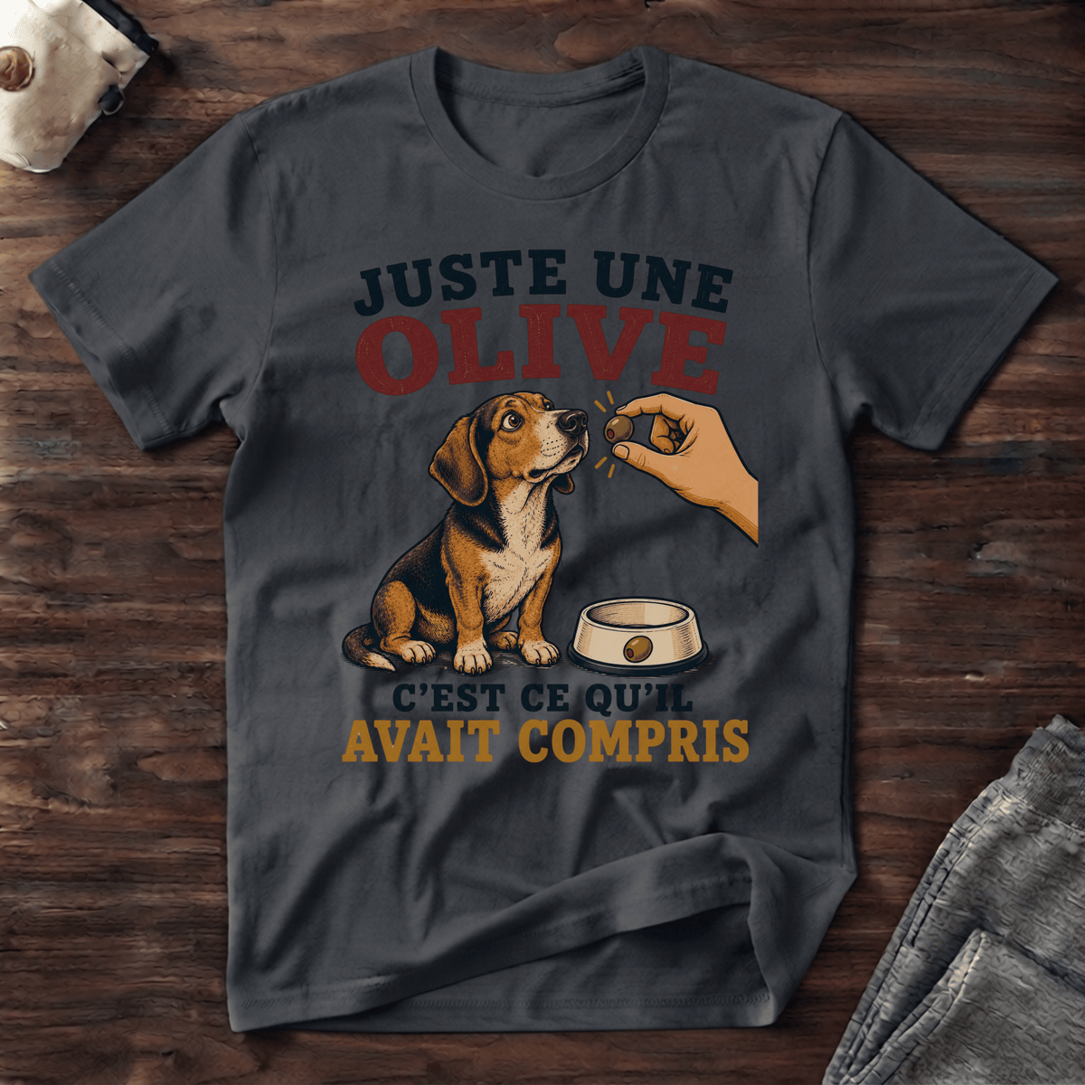 Juste une olive - T-Shirt