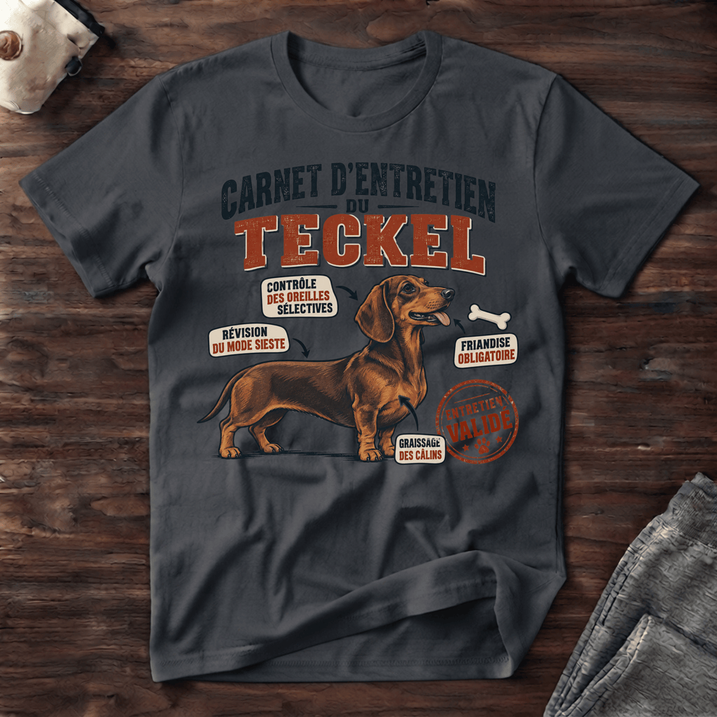 Carnet d'entretien du Teckel - T-Shirt