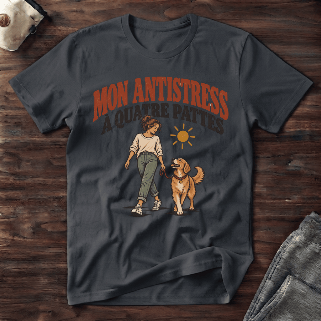 Mon antistress à quatre pattes - T-Shirt