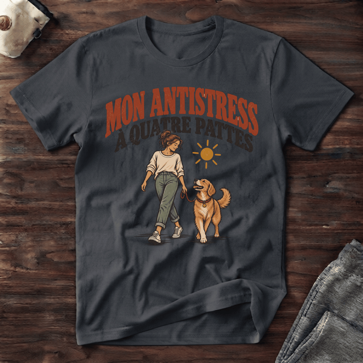 Mon antistress à quatre pattes - T-Shirt