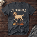 Je peux pas j'ai balade / Labrador - T-Shirt