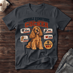 Console d'emotions du Cocker - T-Shirt