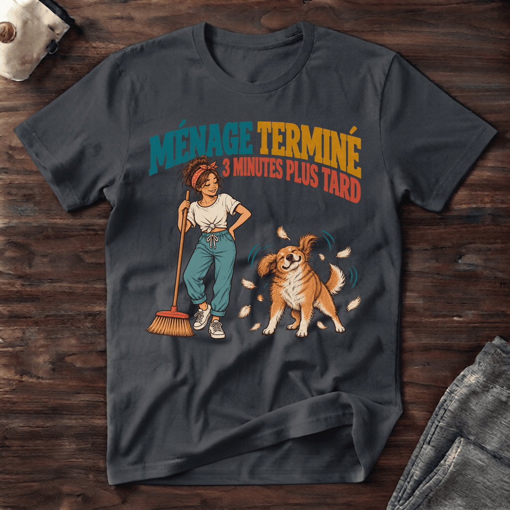 Ménage terminé... 3 minutes plus tard - T-Shirt