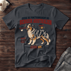 Guide de fonctionnement du Berger Australien - T-Shirt