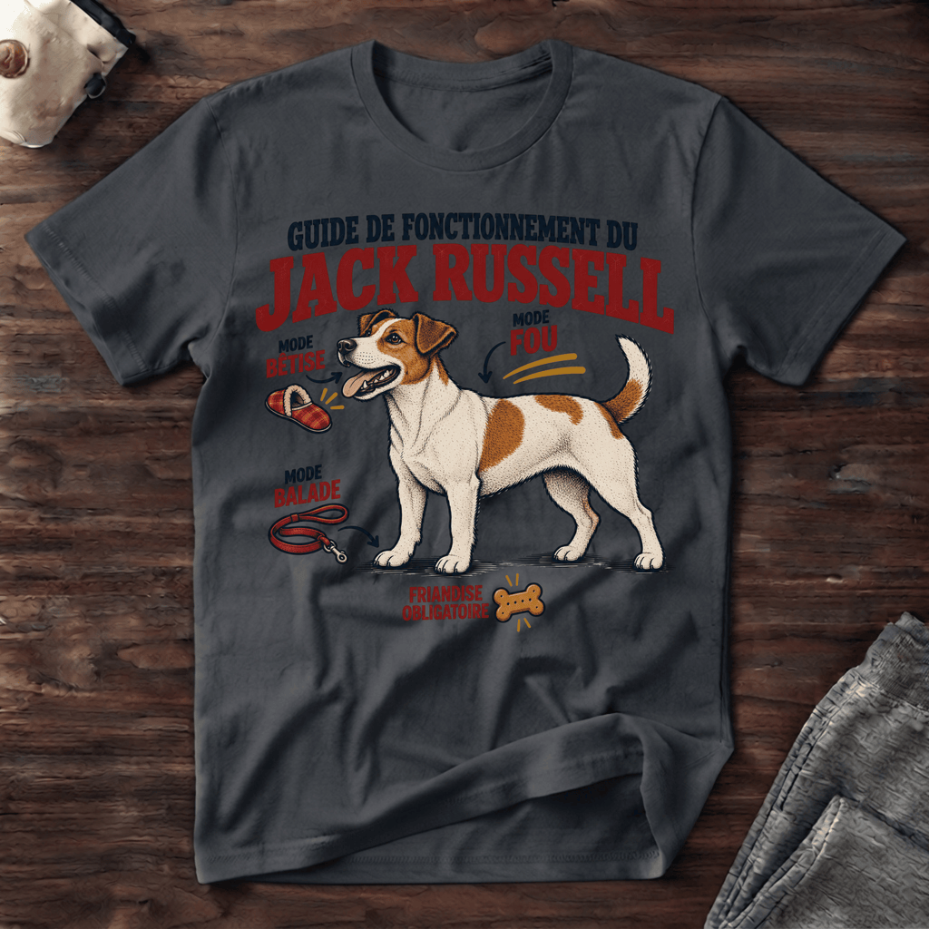 Guide de fonctionnement du Jack Russel - T-Shirt