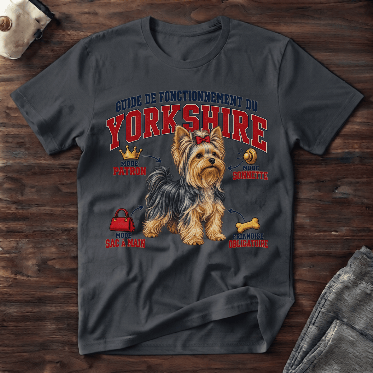 Guide de Fonctionnement du Yorkshire - T-Shirt
