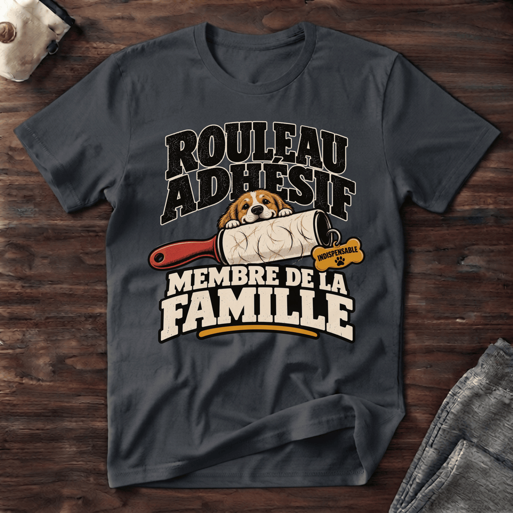 Rouleau adhésif / Membre de la famille - T-Shirt