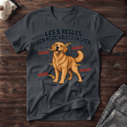 Les 5 règles non négociables d'un chien- T-Shirt