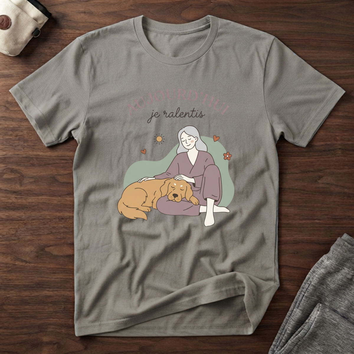 Aujourd'hui, je ralentis - T-Shirt
