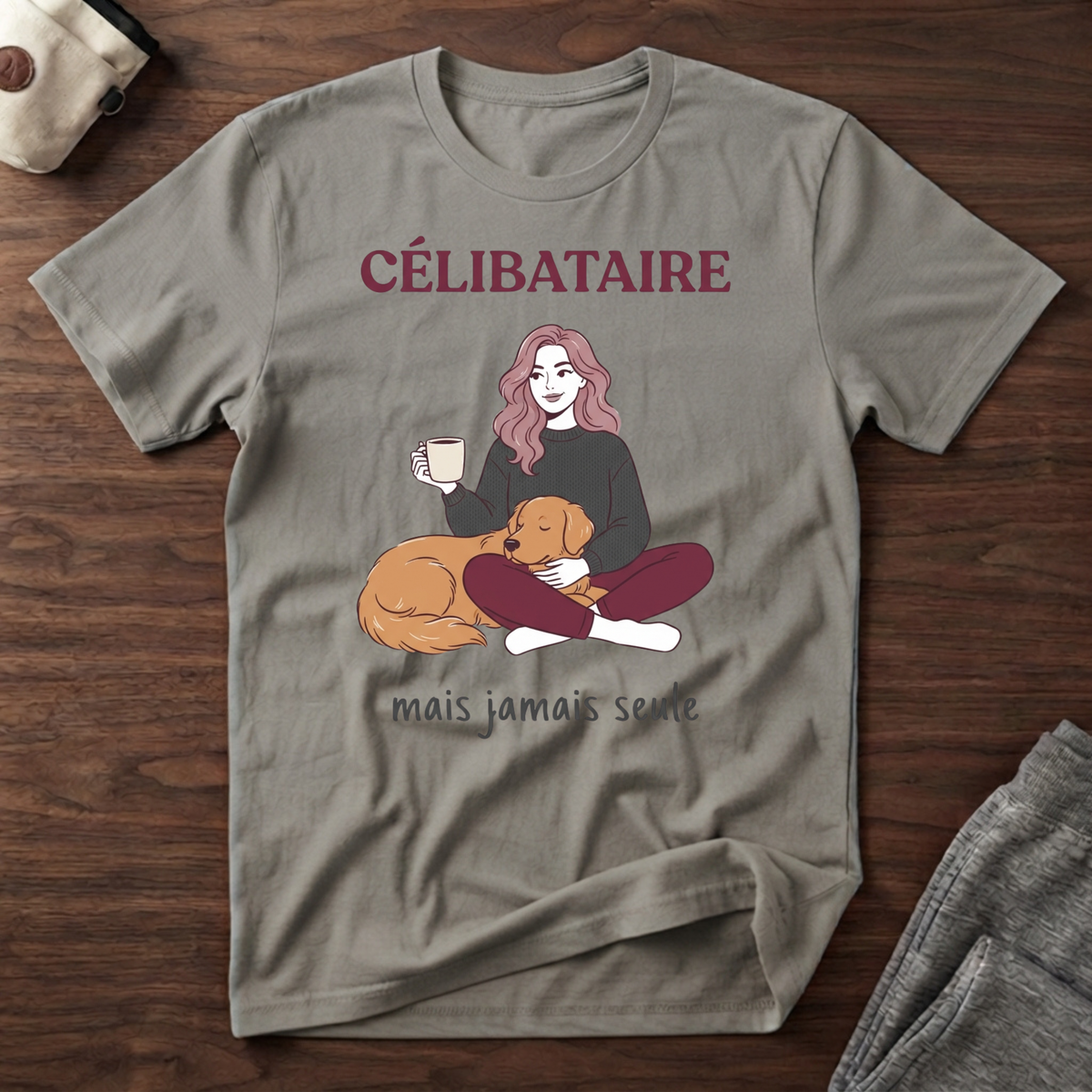 T-Shirt — Célibataire, mais jamais seule