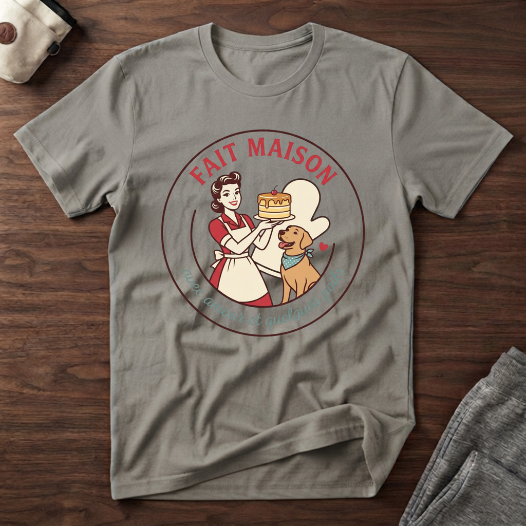 T-Shirt — Fait Maison, avec amour et quelques poils