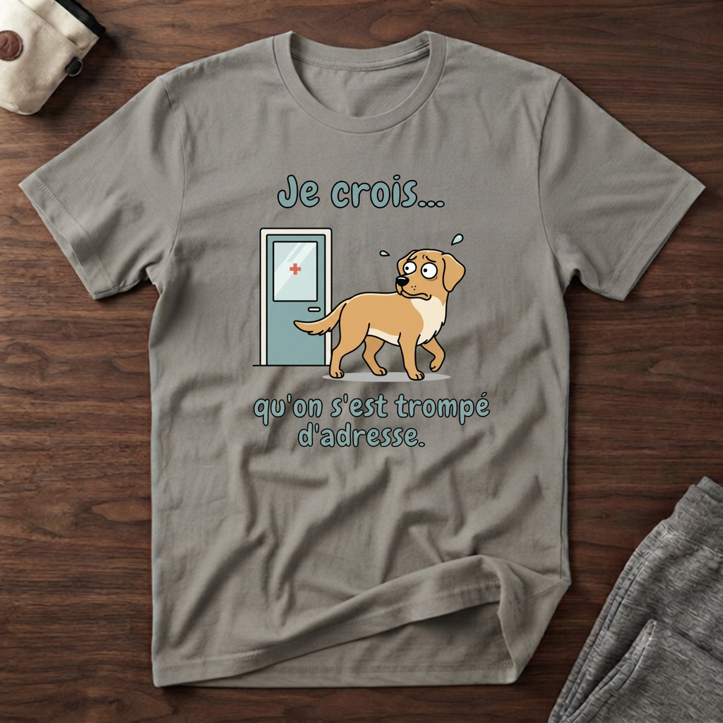 T-Shirt — Je crois qu'on s'est trompé d'adresse
