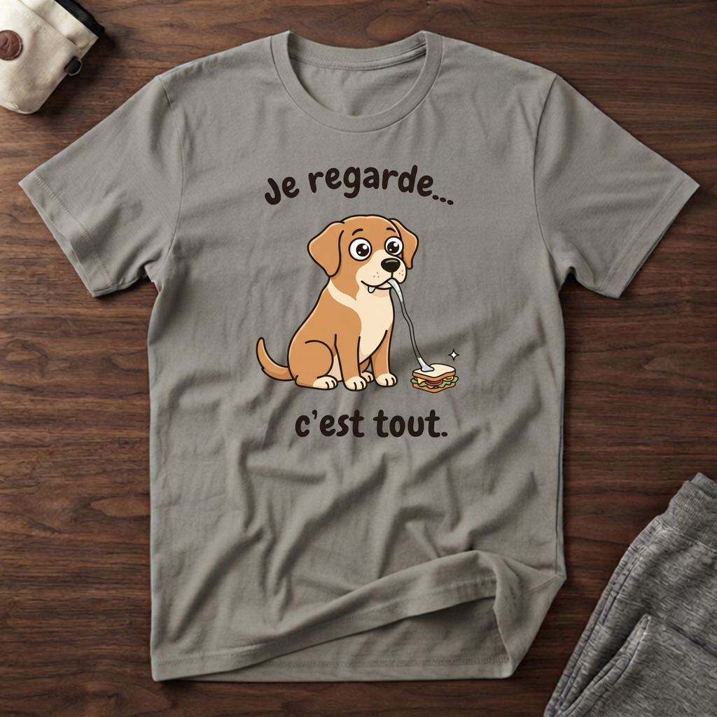 T-Shirt — Je regarde... c'est tout