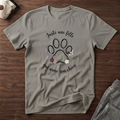 T-Shirt — Juste une fille qui aime son chien
