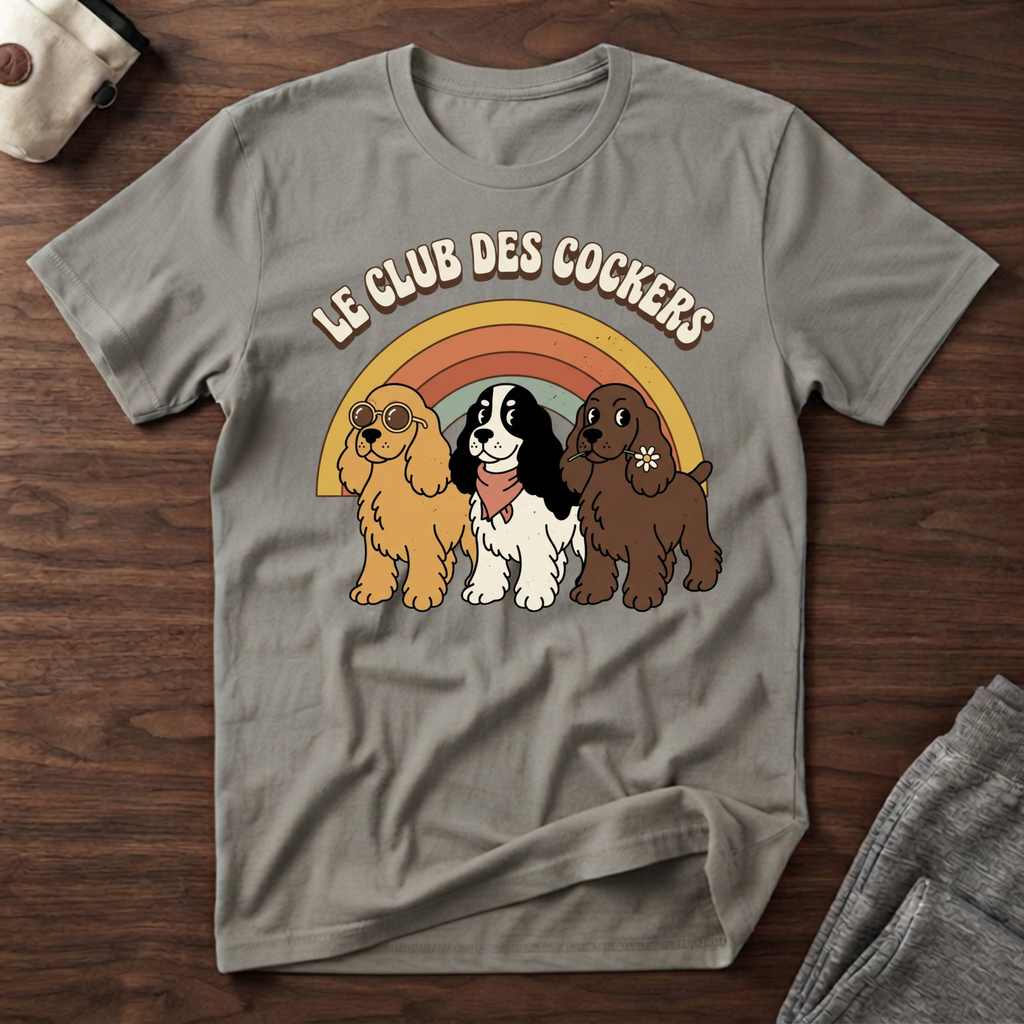 Le Club des Cockers - T-Shirt