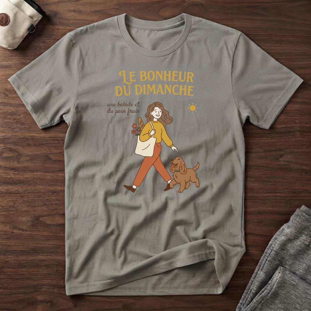 T-Shirt — Le bonheur du Dimanche...