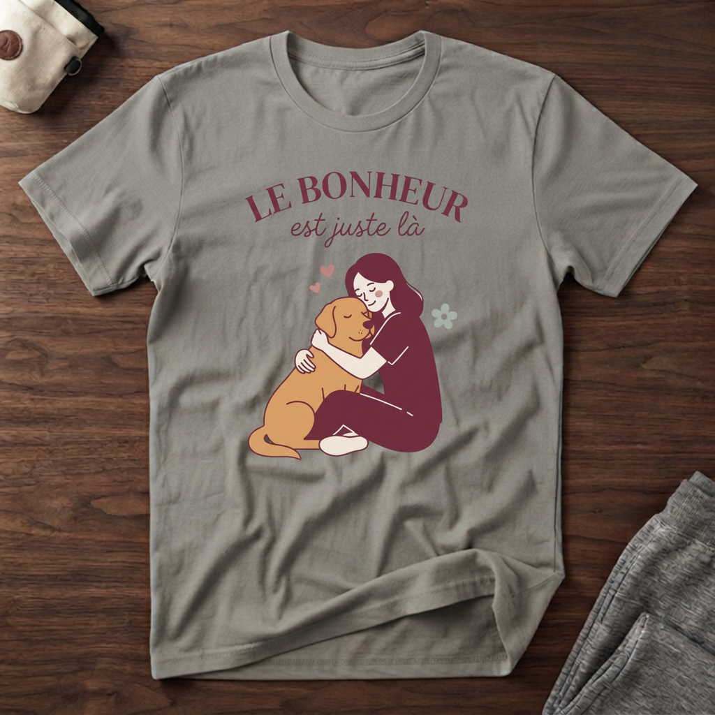 Le bonheur est juste là - T-Shirt