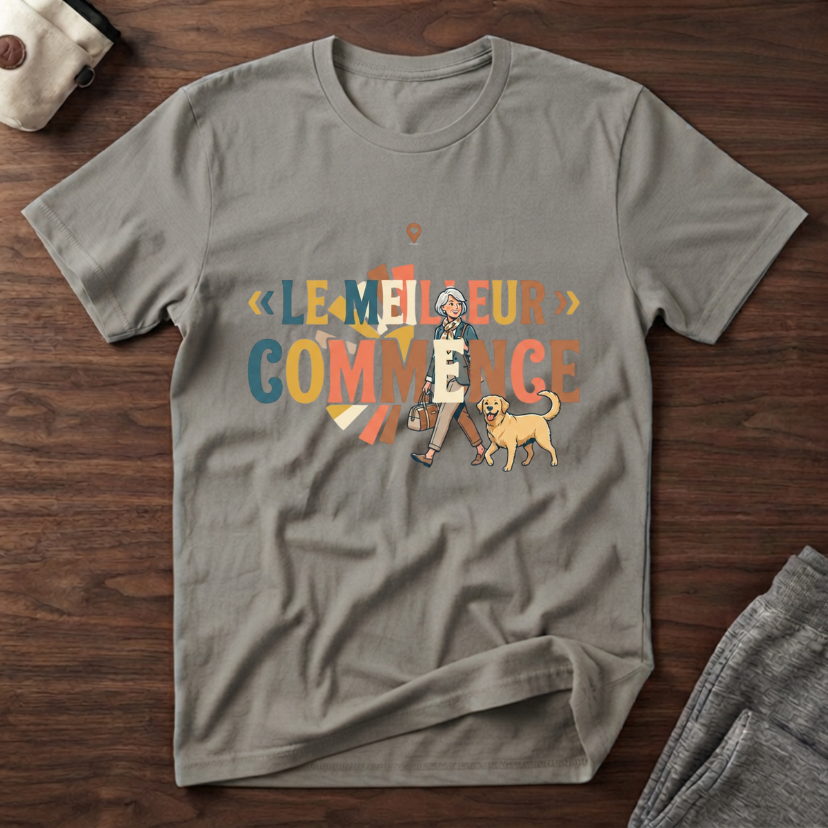 T-Shirt — Le meilleur commence
