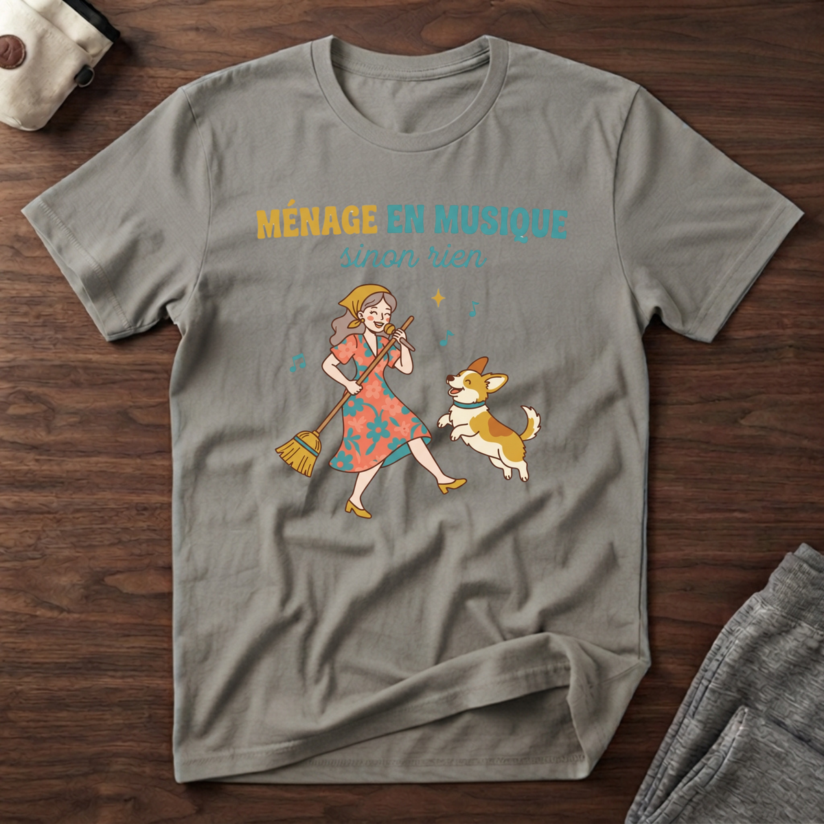T-Shirt — Ménage en musique, sinon rien
