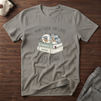 T-Shirt — Mon chien, mon livre, et la paix