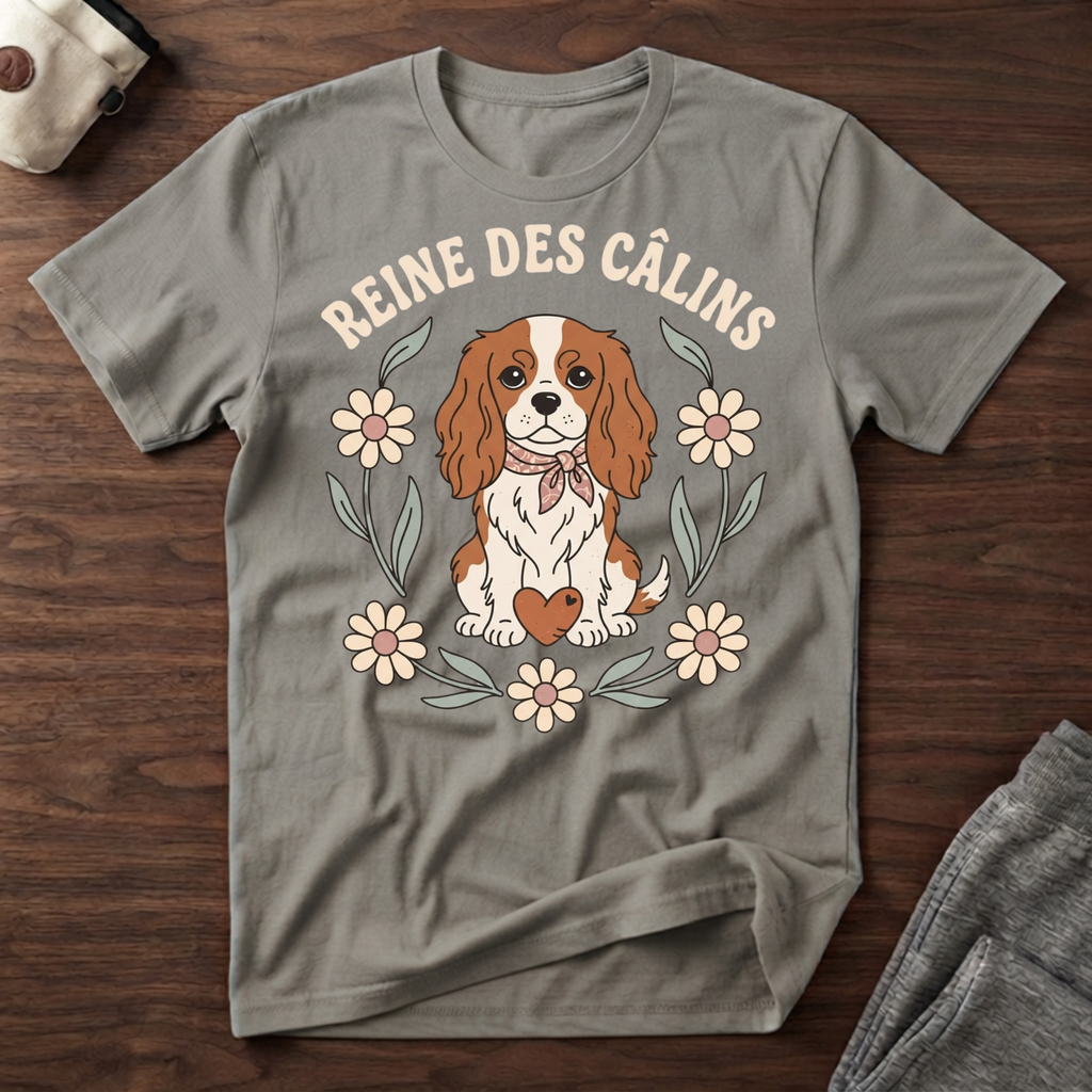 Reine des Câlins - T-Shirt